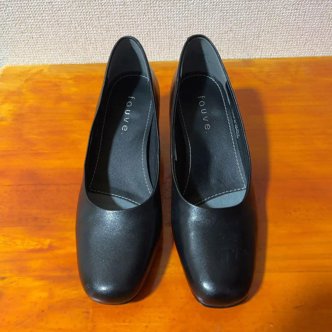 ❀Good condition Legal FAUVE Black 22.5cm Pumps