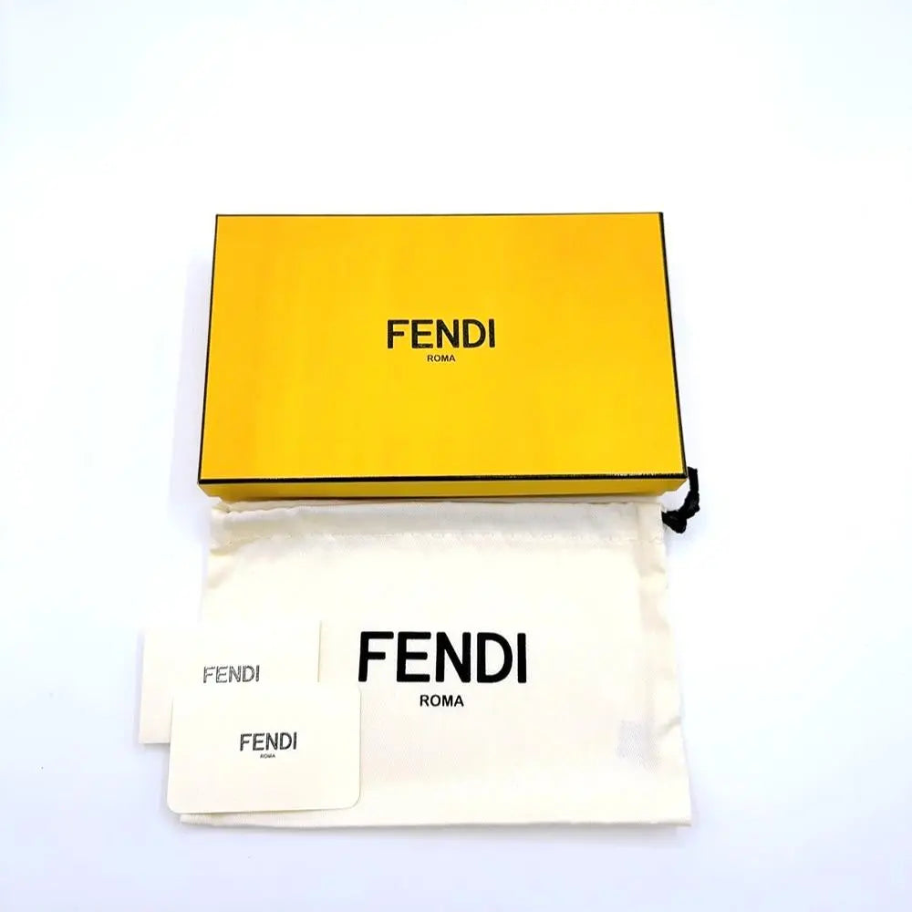 ◇Fendi◇7M0355/Leather/Celeria/Long Wallet/Wallet/Brand