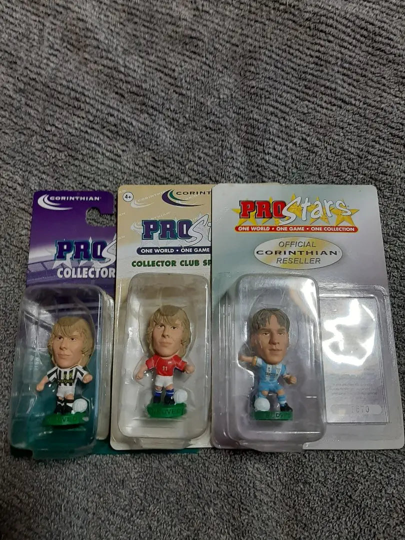 Conjunto de 3 cuerpos Nedved de Corinsian Prostar Juvens Lazio checo