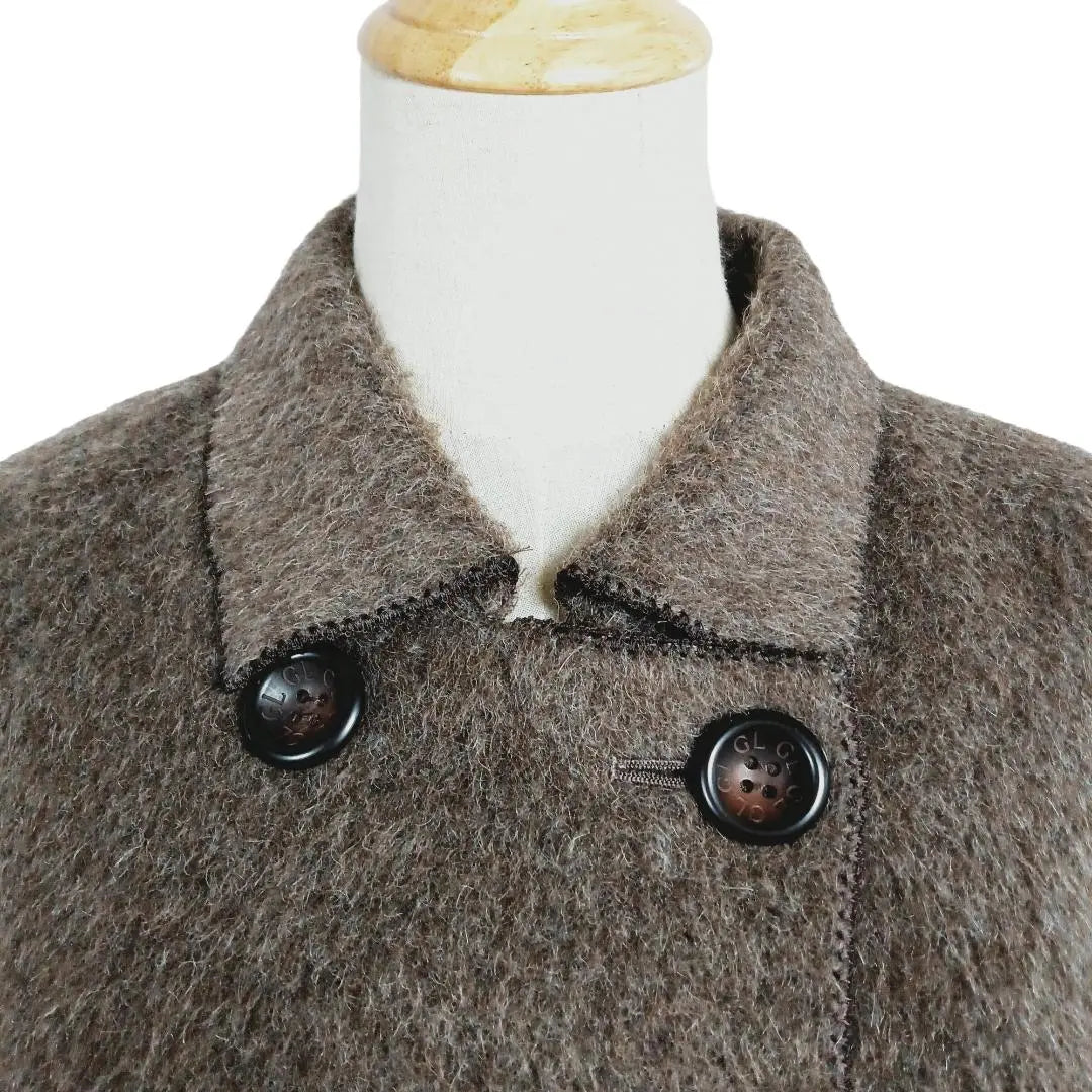 Good condition Guy Laroche Wool Coat Alpaca Stylish