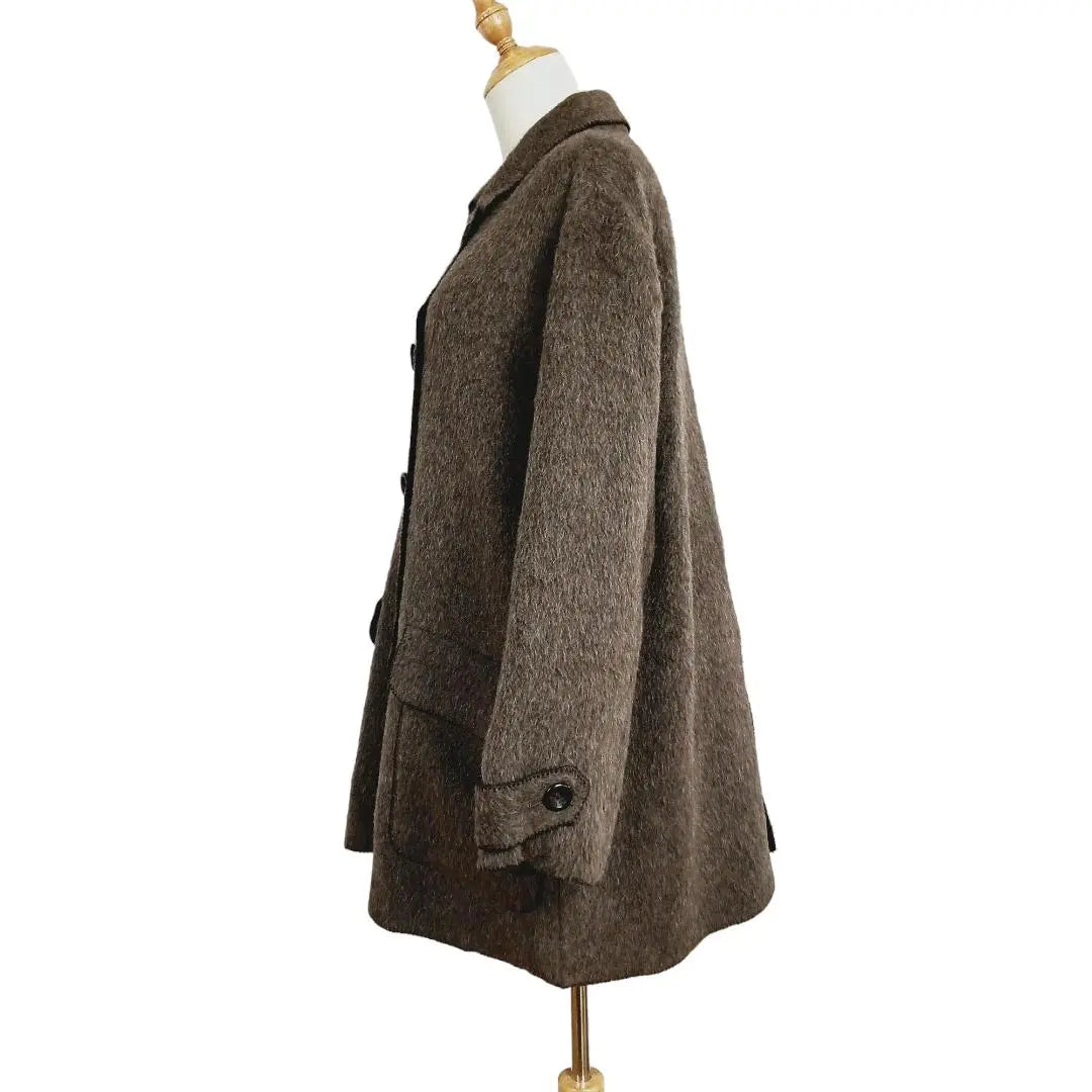 Good condition Guy Laroche Wool Coat Alpaca Stylish