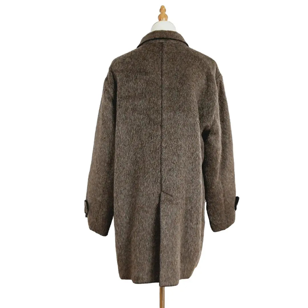 Good condition Guy Laroche Wool Coat Alpaca Stylish