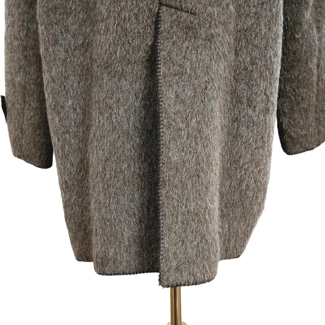 Good condition Guy Laroche Wool Coat Alpaca Stylish