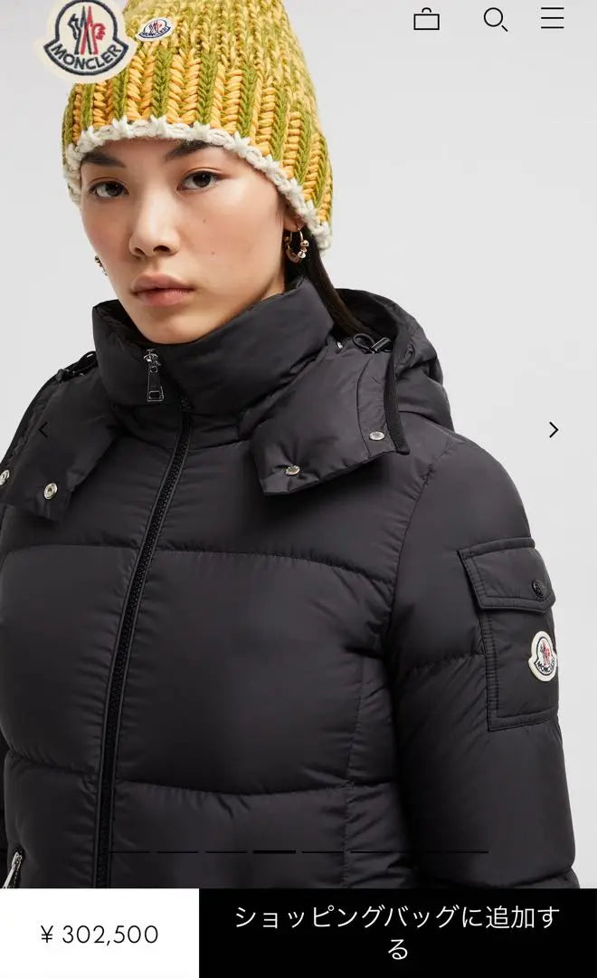 << Beauty >> Moncler Ladies Down Jacket Down Coat