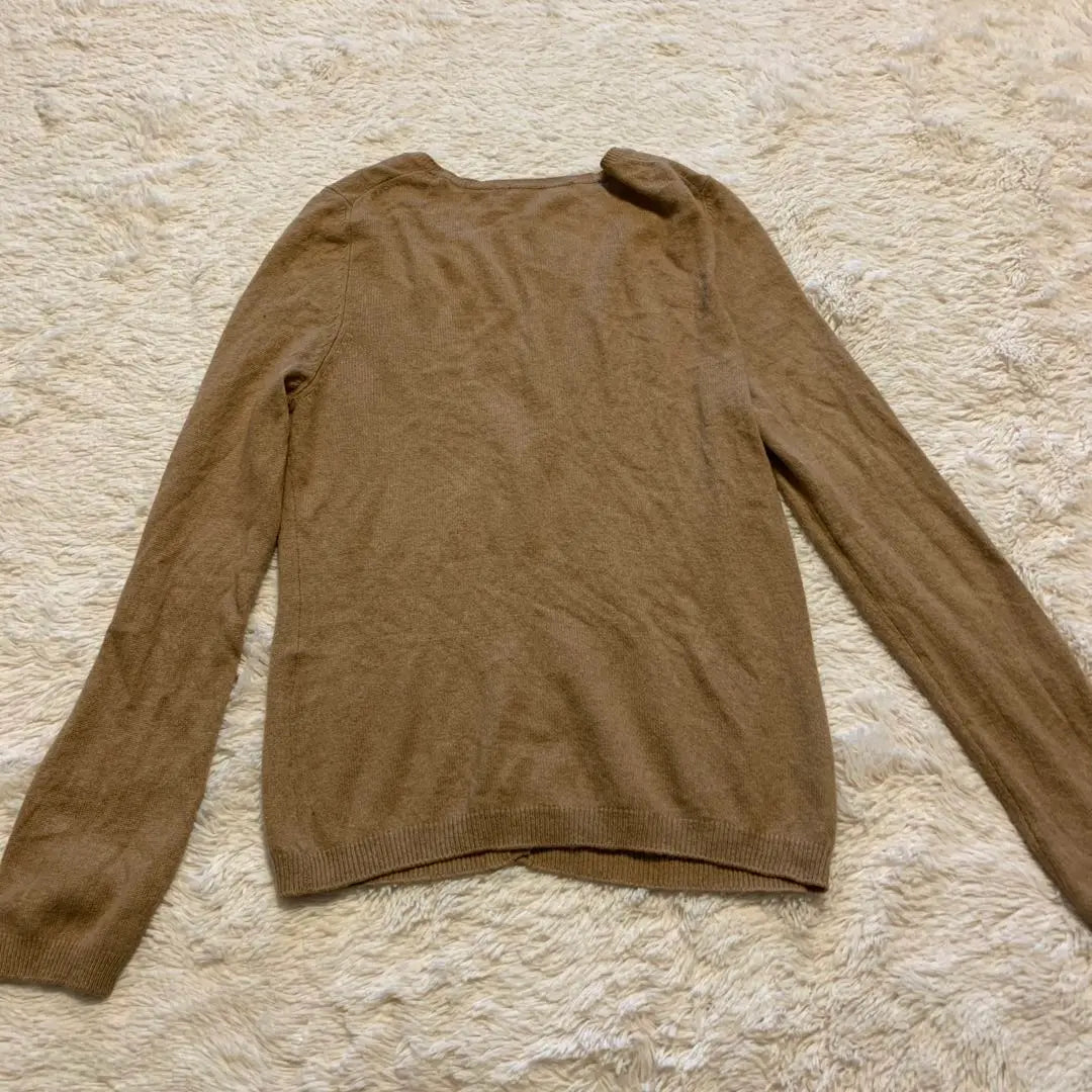 ♡Cashmere blend♡ 23rd wards Cardigan Brown Women's 38 M size