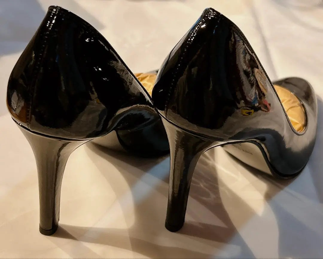 Seven Twelve Thirty Black Pointed Toe High Heels