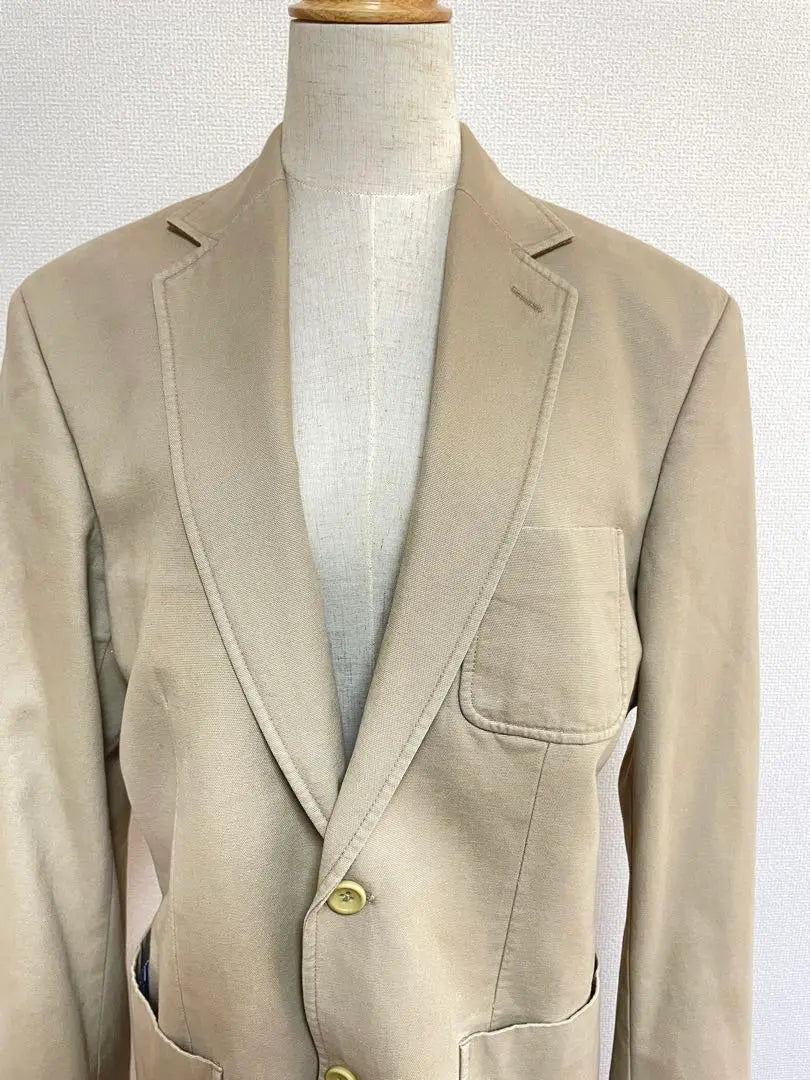 LANDS' END Beige Tailored Jacket 38