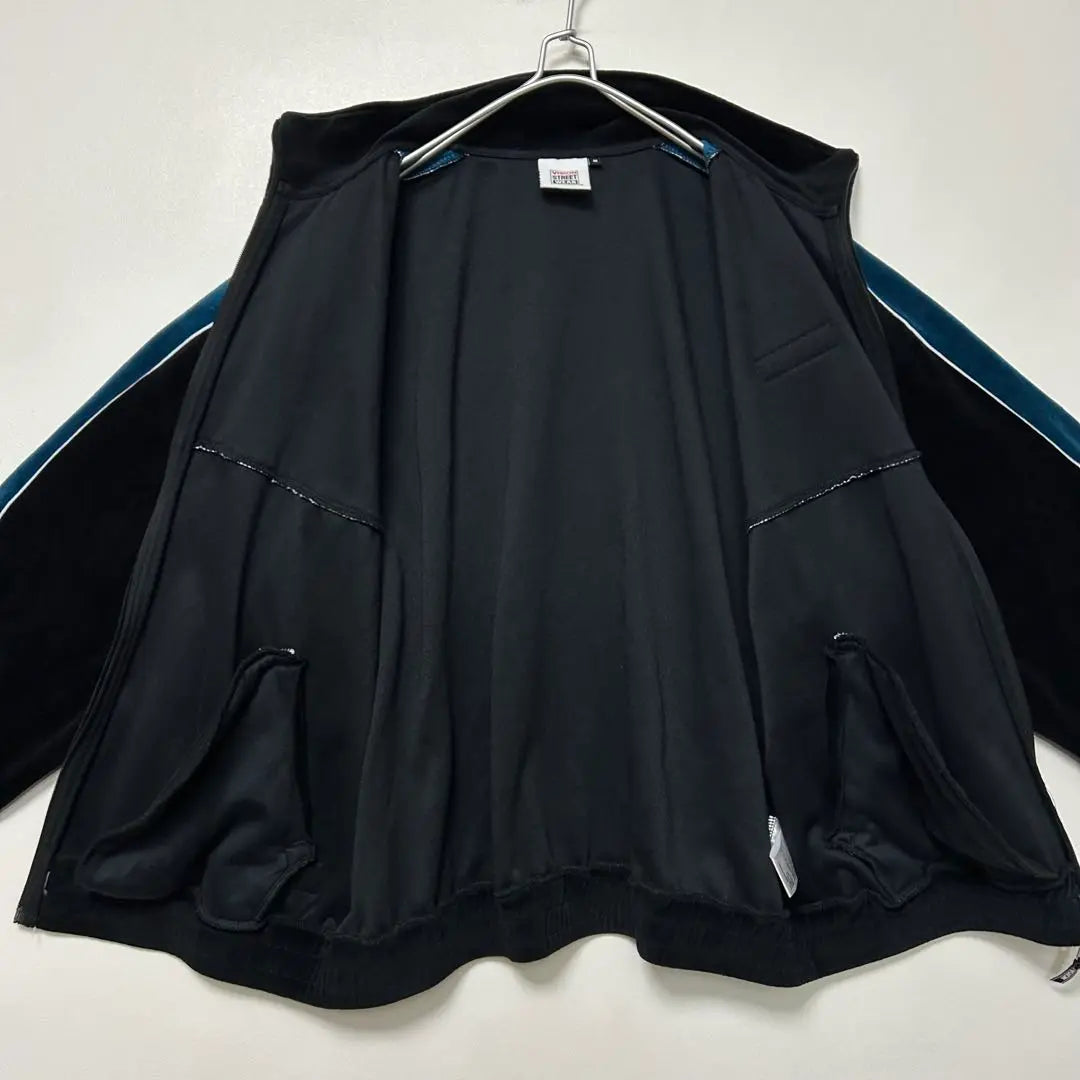 VISION STREET WEAR Velour Track Jacket