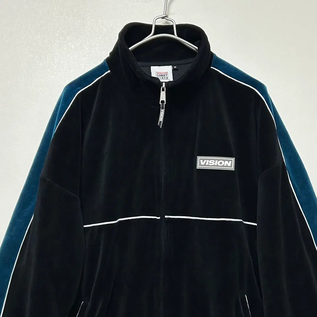 VISION STREET WEAR Velour Track Jacket