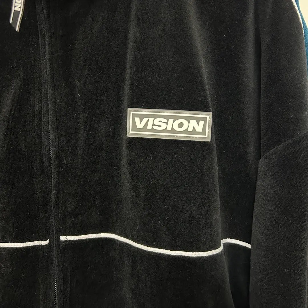 VISION STREET WEAR Velour Track Jacket