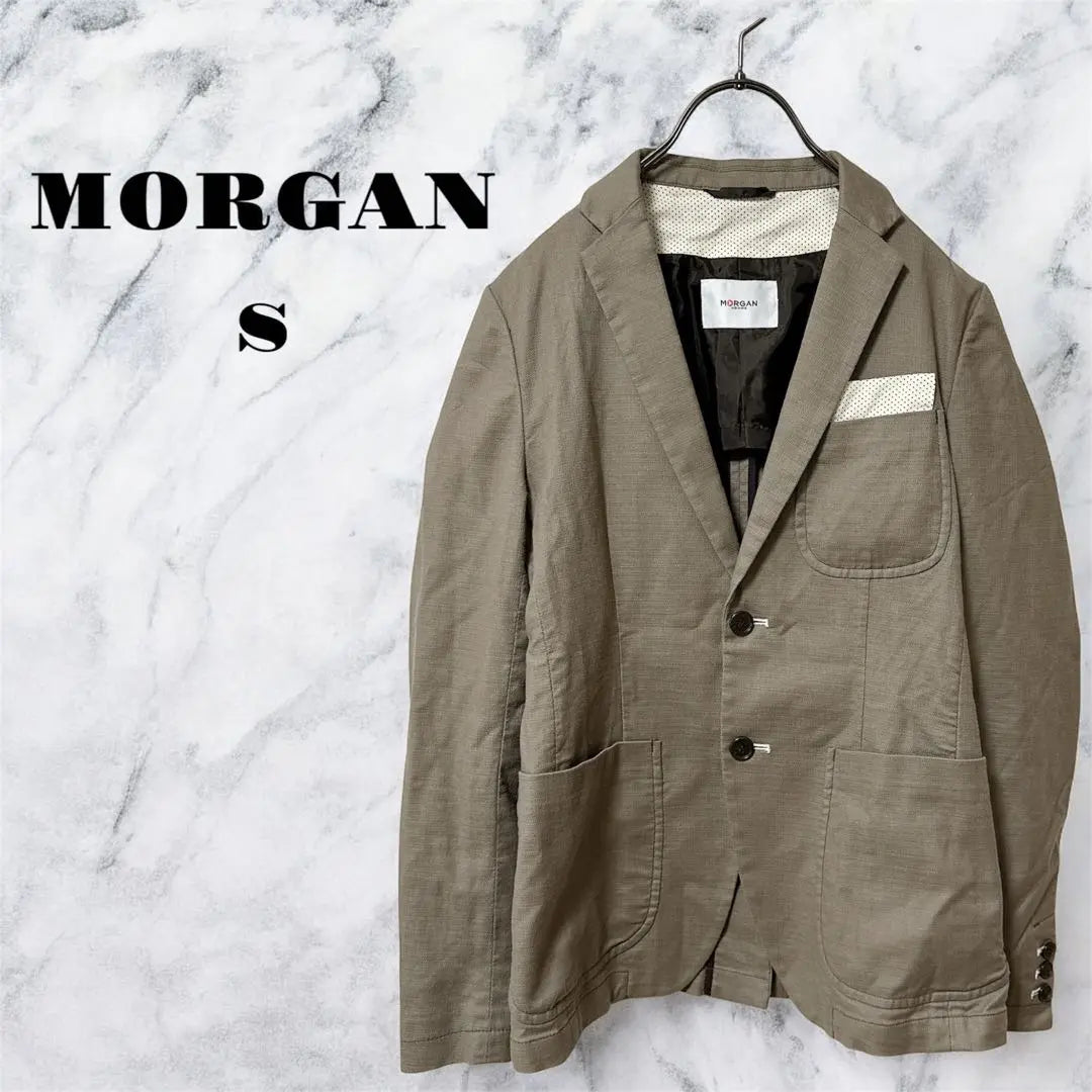 [Good Condition] MORGAN Jacket Brown Casual Men's [S]