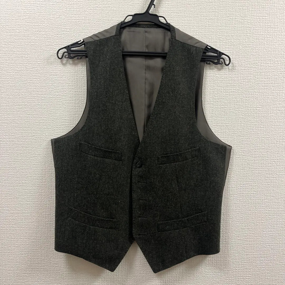 THE SUITS COMPANY Dark Green Suit Vest