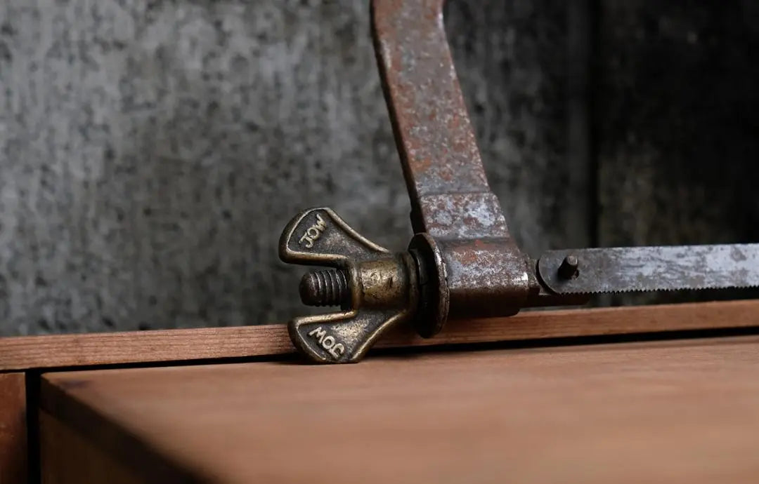 American antique handmade bowsaw | アメリカンアンティーク手作り弓のこ