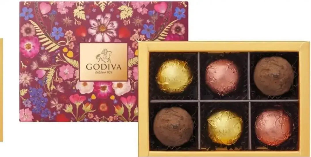 GODIVA Chocolate Chocolate Chocolate Truffle Assort 6 tablets 3 boxes