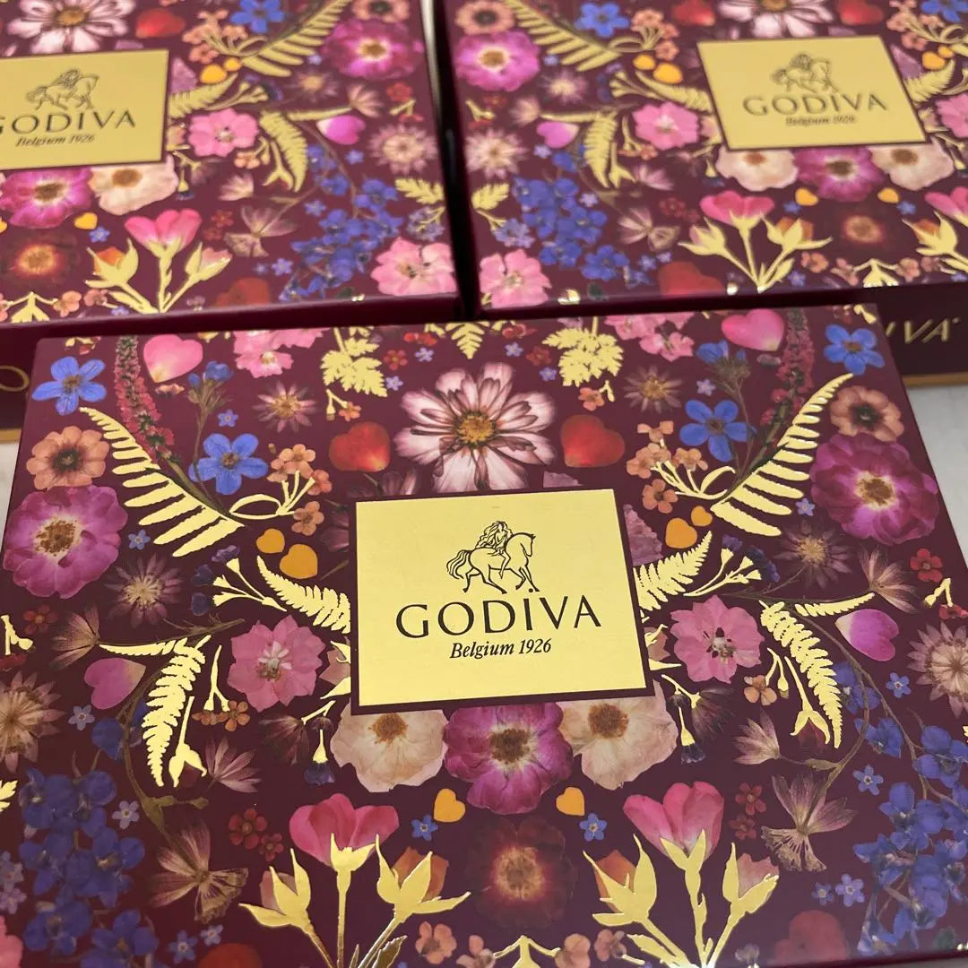 GODIVA Chocolate Chocolate Chocolate Truffle Assort 6 tablets 3 boxes