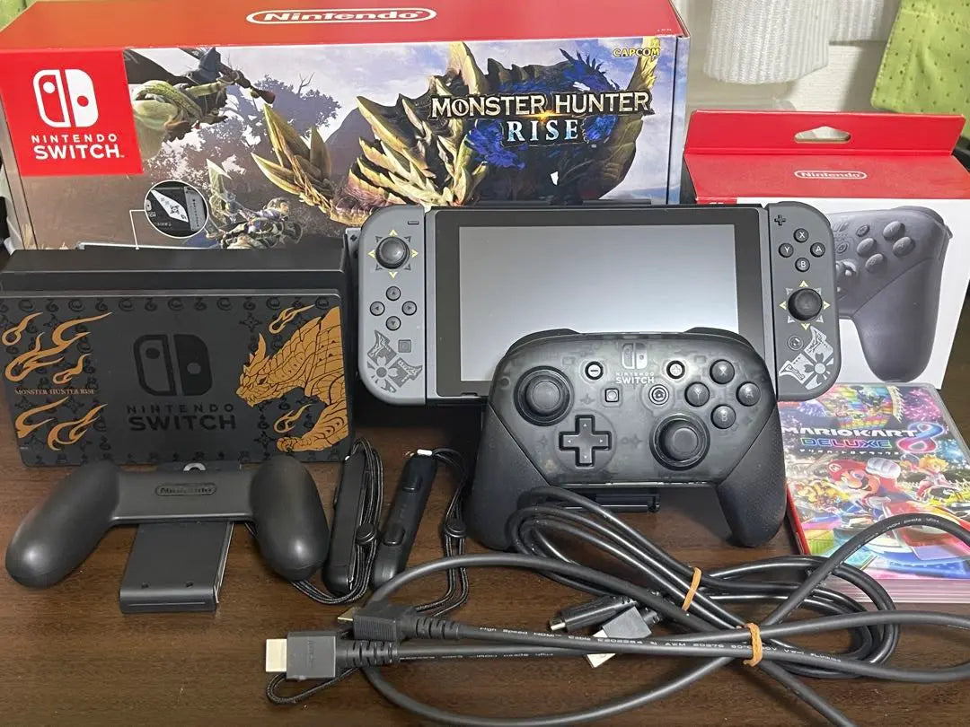 Nintendo Switch Edición especial con mando Pro y casete