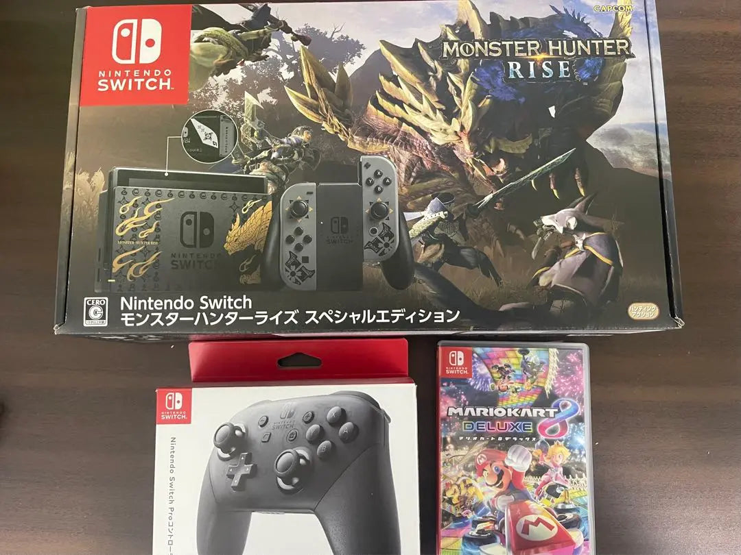 Nintendo Switch Edición especial con mando Pro y casete