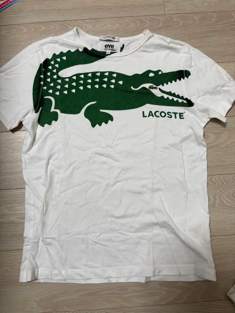 LACOSTE Comme des Garcons Junya Watanabe T-shirt White