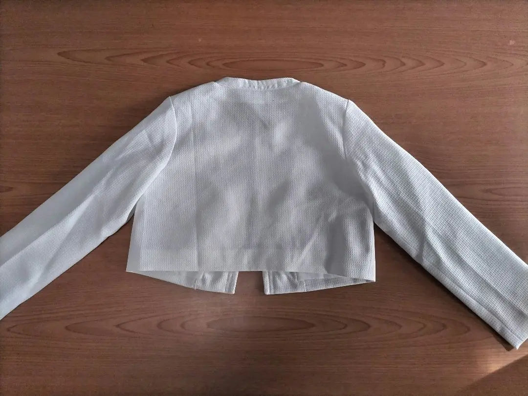 [For Mimiri-sama only] 140cm Catherine Cottage Formal Bolero White