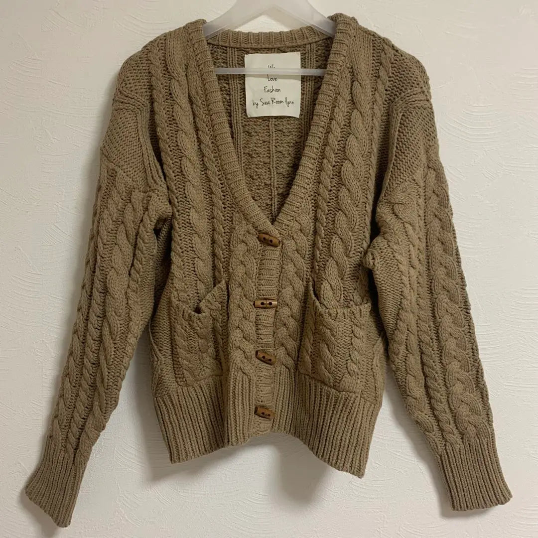 SeaRoomlynn♢Cable knit cardigan mocha