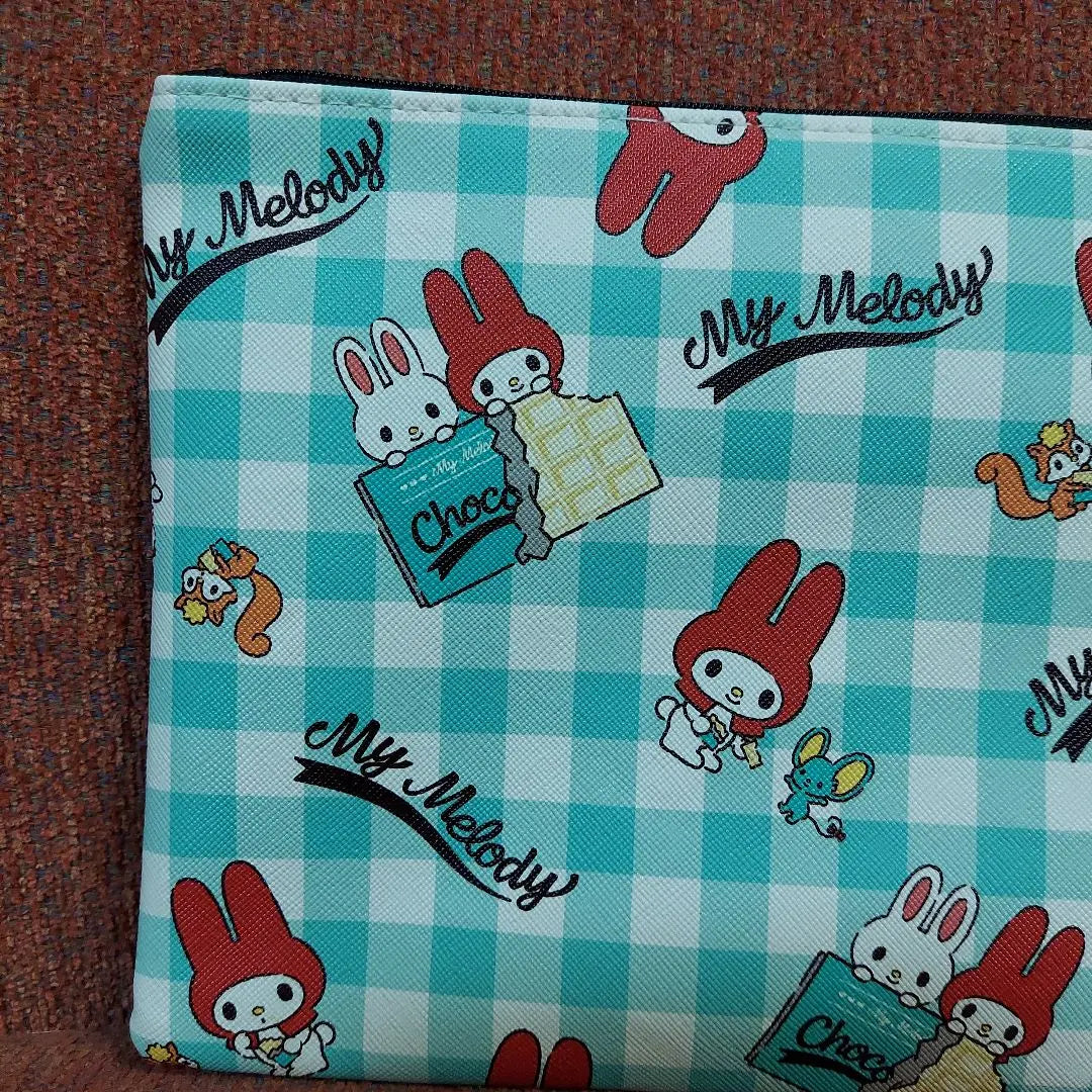 [New unused] With Sanrio My Melo Flat Pouch Tag