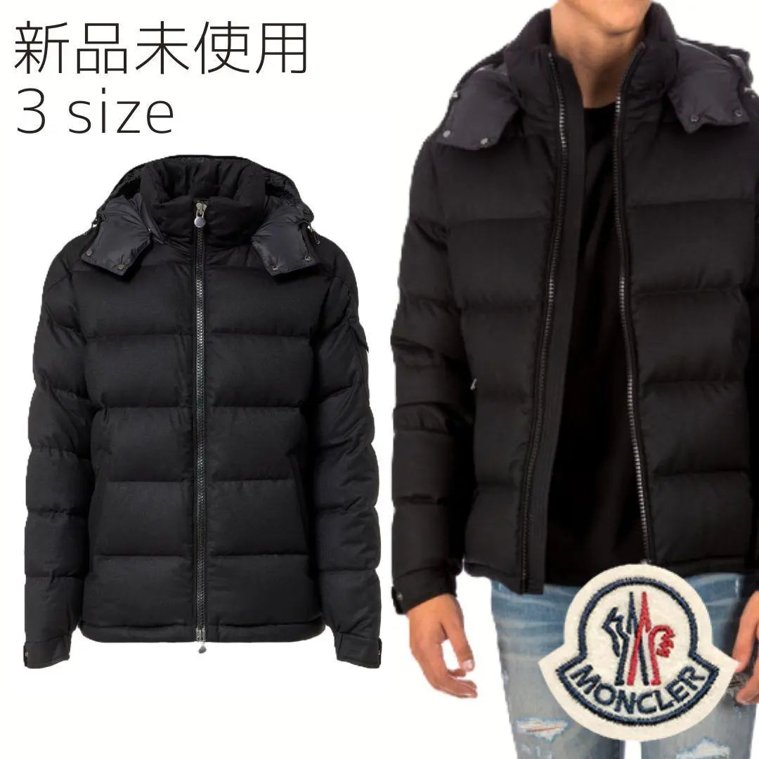 [New and unused] MONCLER Montgenevre Down Jacket TG3 Black