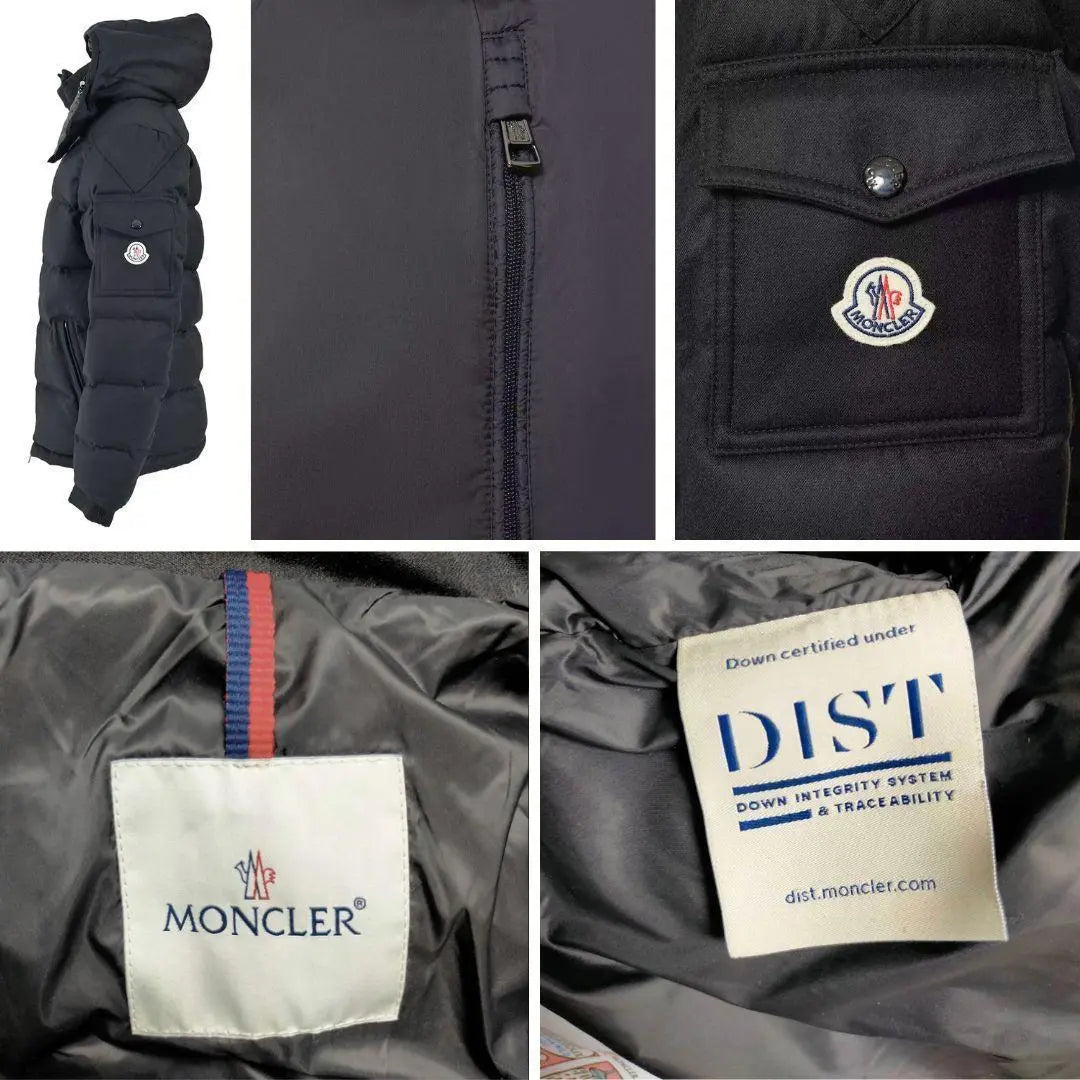 [New and unused] MONCLER Montgenevre Down Jacket TG3 Black