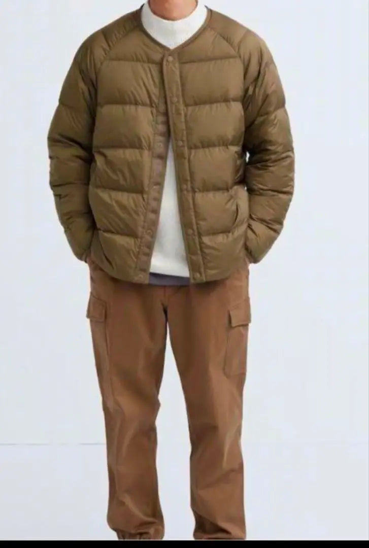 Beauty UNIQLO Recycling Down Jacket Brown L | 美品 ユニクロ リサイクルダウンジャケット ブラウンL