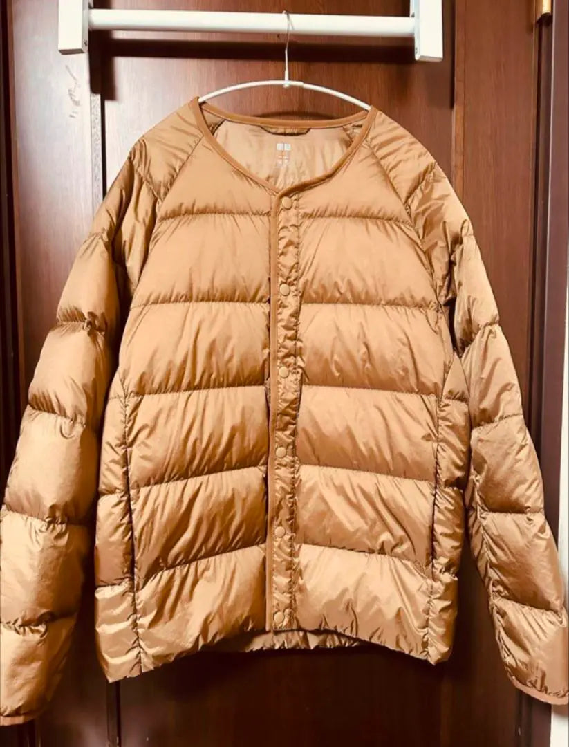 Beauty UNIQLO Recycling Down Jacket Brown L | 美品 ユニクロ リサイクルダウンジャケット ブラウンL