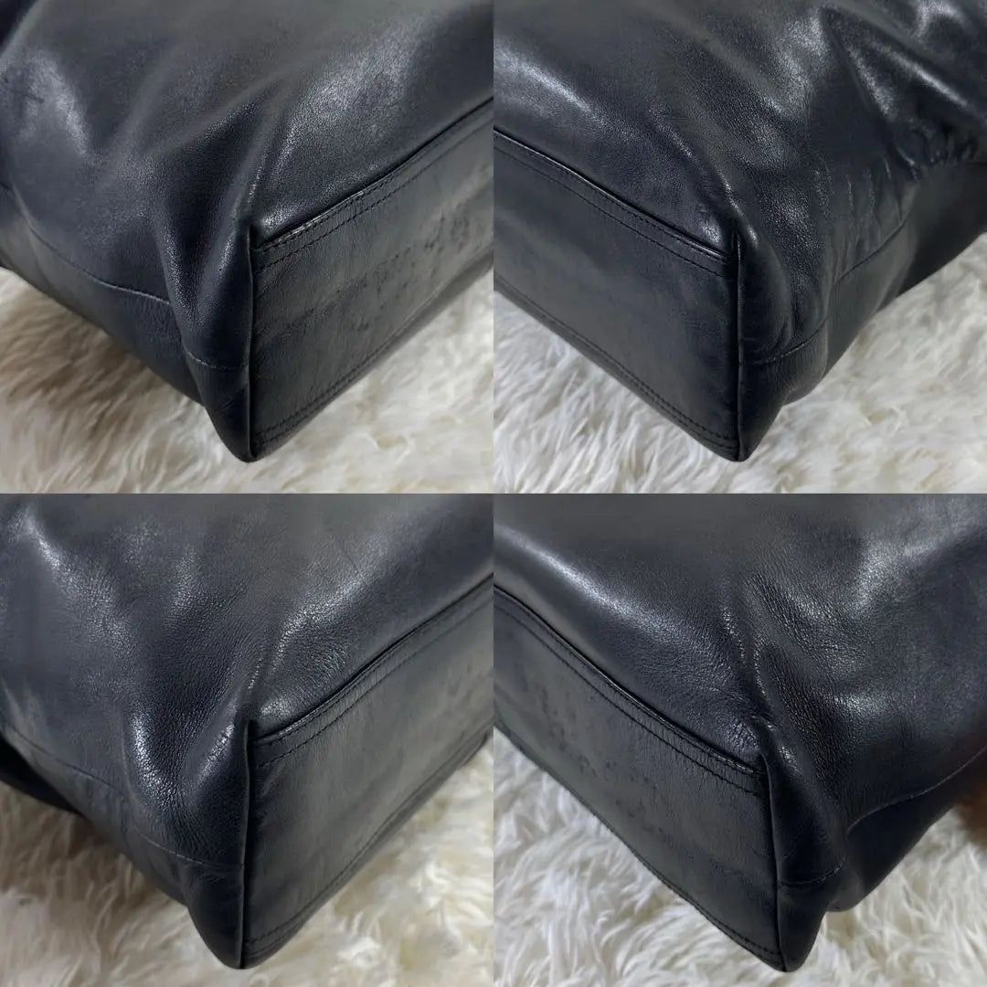 [Good condition] Coach 70673 2way business bag leather black A4 possible large capacity