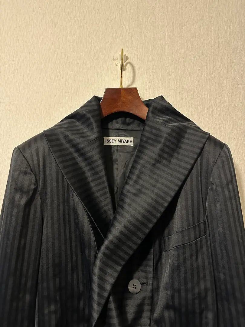 Issey Miyake 95AW Stripe Tailored Jacket