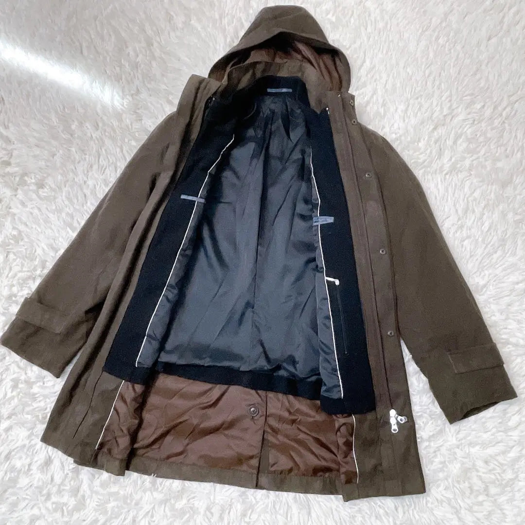 [Good condition] 2-way, extremely warm food coat with innerwear