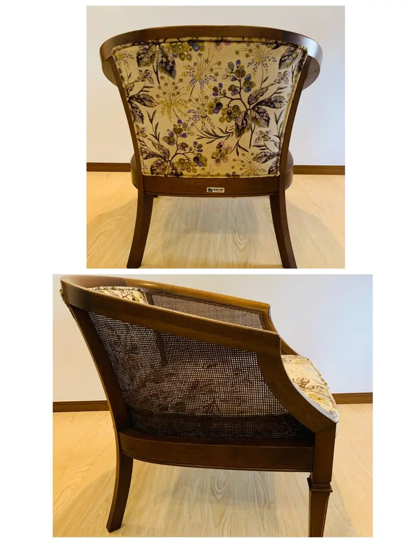 MARUNI Maluni Wooden Wooden Mediterranean Arm Chair 2 Leg Neede Table Set | maruni マルニ木工 地中海 アームチェア 2脚　ニース　テーブルセット