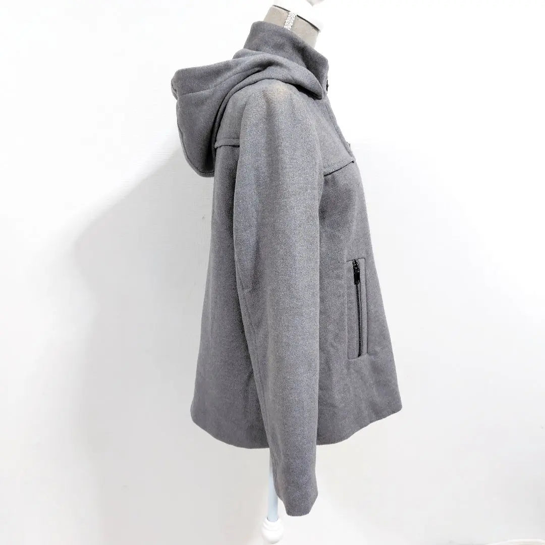 [Beautiful goods] Zarabesic ZARA BASIC with food duffel coat M