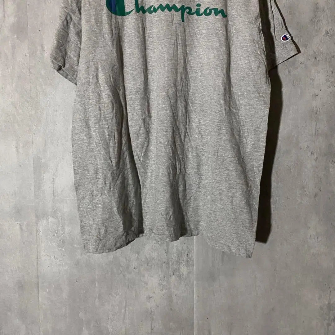 "NEW VINTAGE" CHAMPION Camiseta manga corta logo bordado C-BOY | Campeón de 『Nueva cosecha』 半袖T ゆるだぼ刺繍ロゴC-BOY