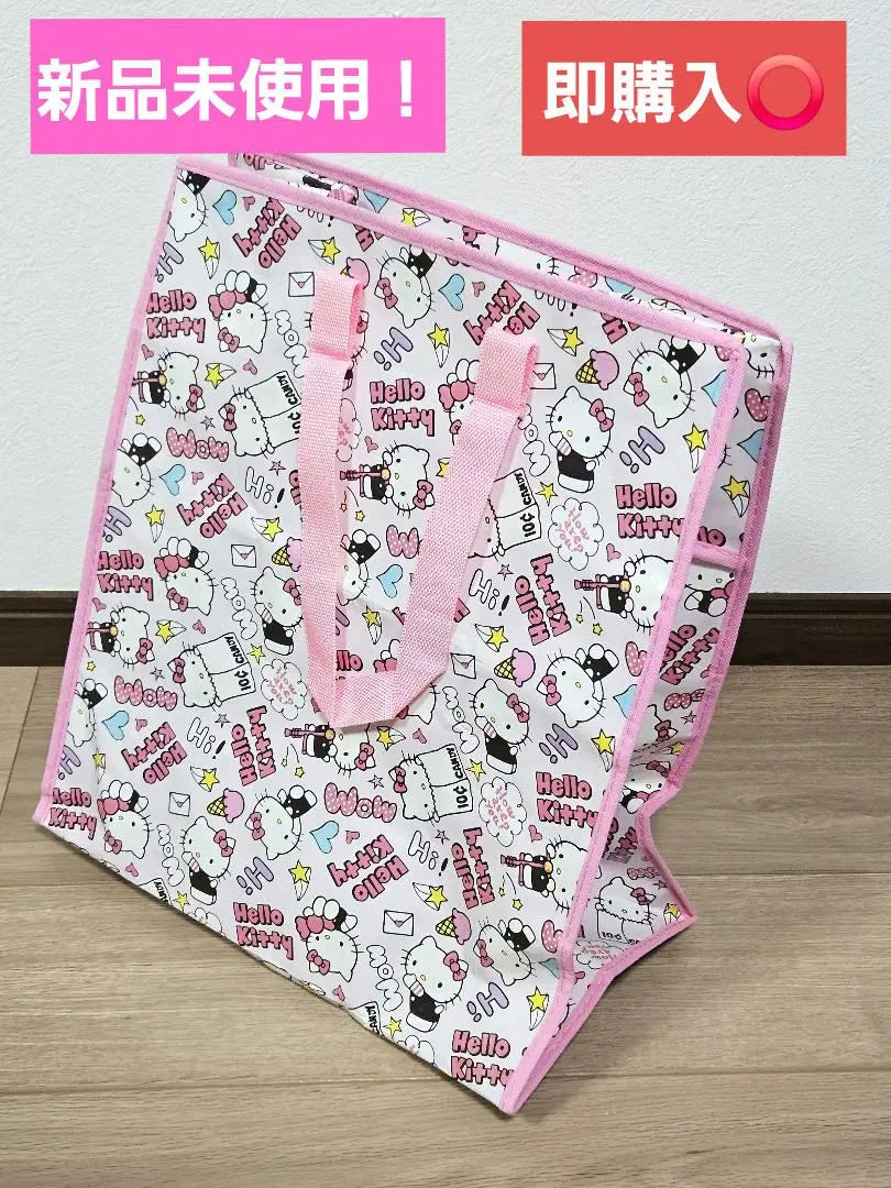 Hello Kitty Sanrio Tote Bag Tote Bag with Zip Pink