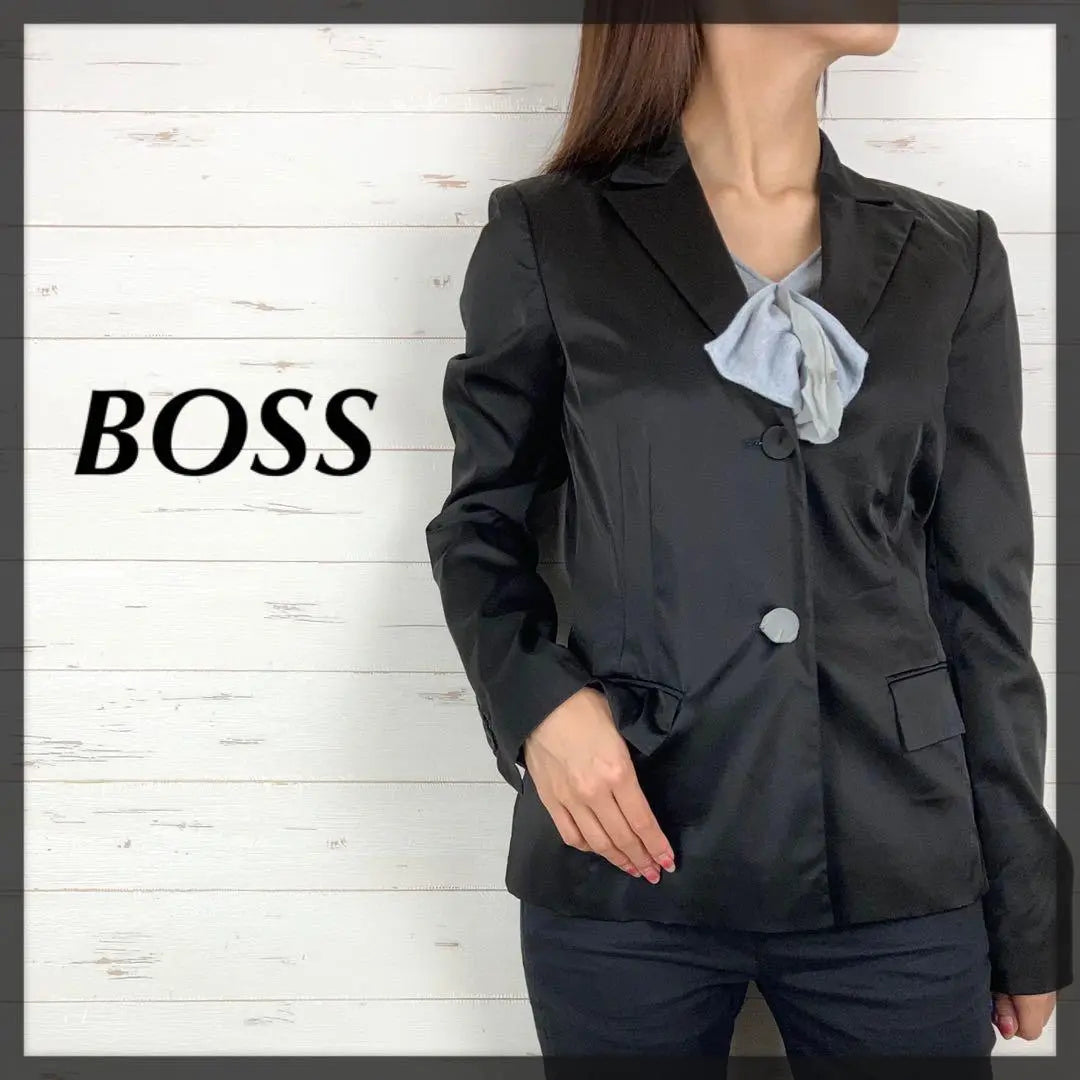 Hugoboss Chaqueta Hugh Boss Single Ladd Negro | HUGOBOSS ヒューゴボス シングルテーラードジャケット ブラック