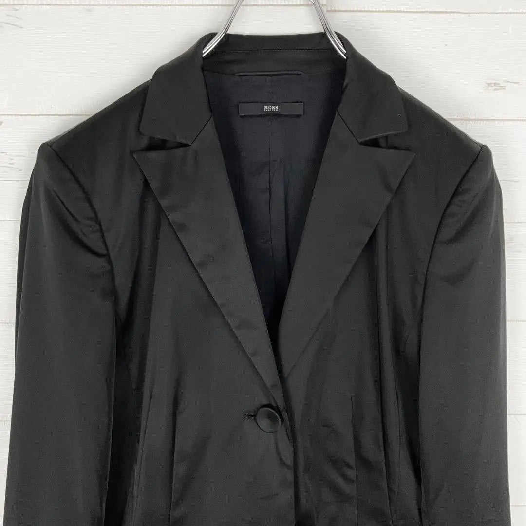 Hugoboss Chaqueta Hugh Boss Single Ladd Negro | HUGOBOSS ヒューゴボス シングルテーラードジャケット ブラック