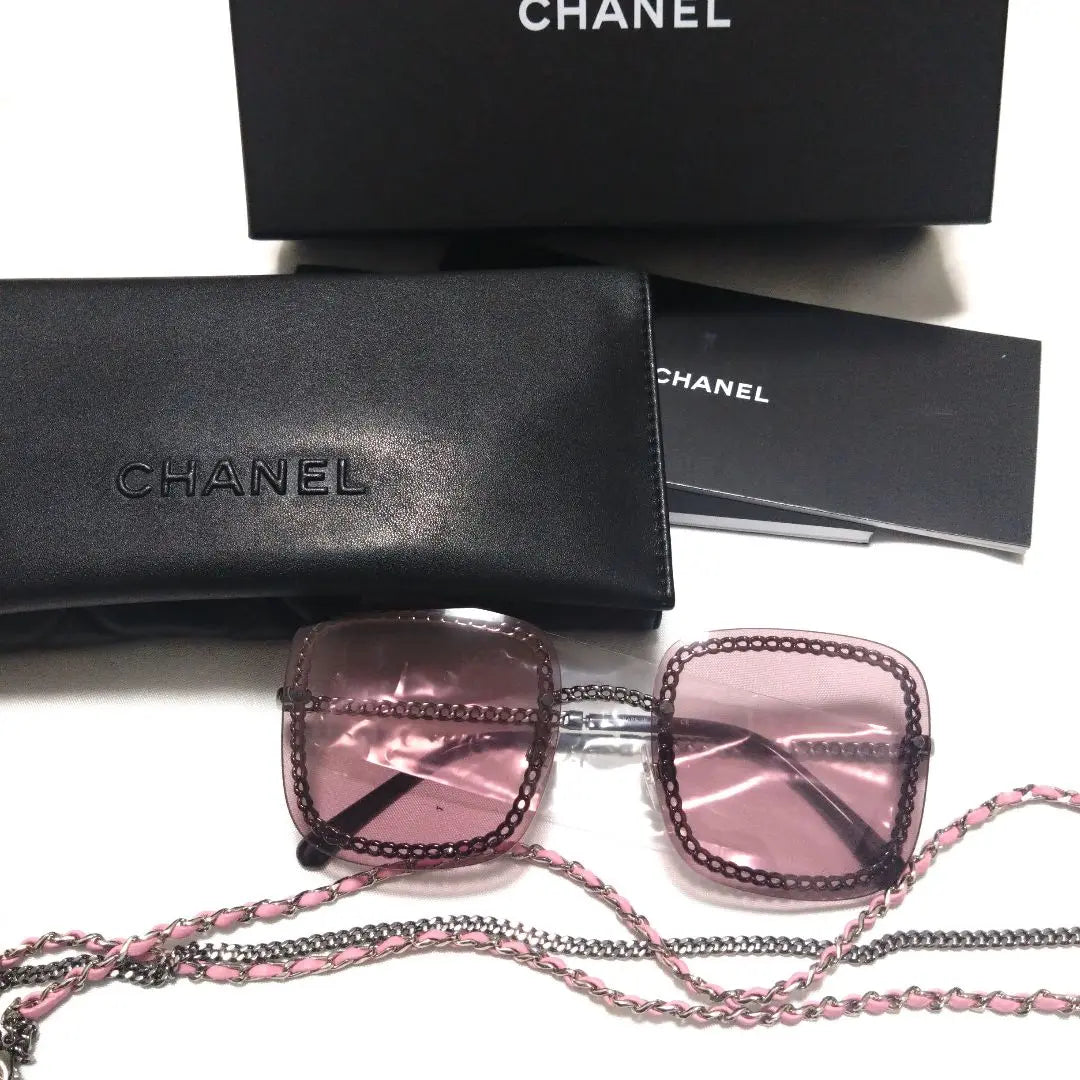 Gafas de sol CHANEL súper raras con cadena | 超希少 CHANEL サングラス チェーン付き