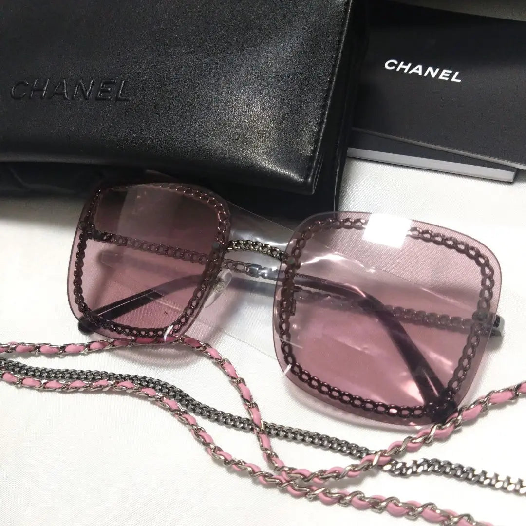 Gafas de sol CHANEL súper raras con cadena | 超希少 CHANEL サングラス チェーン付き