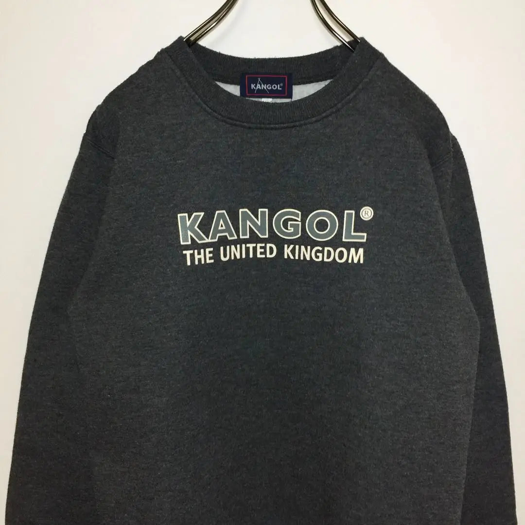 KANGOL Sweatshirt Sweatshirt Size L American casual Vintage Clothing MIX