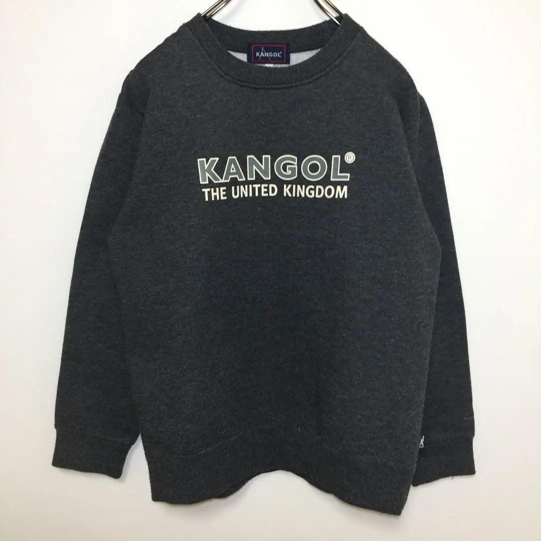 KANGOL Sweatshirt Sweatshirt Size L American casual Vintage Clothing MIX