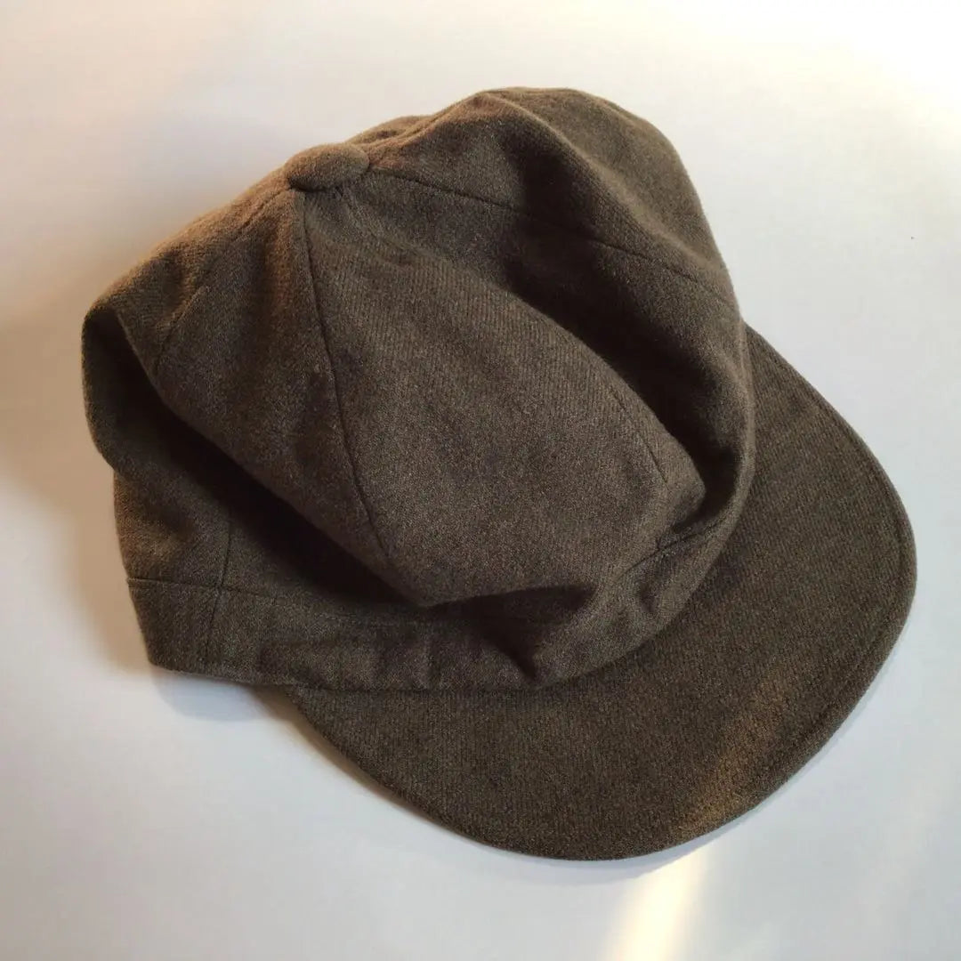 coeur cool casquette hat khaki brown | coeur クール キャスケット 帽子 カーキブラウン