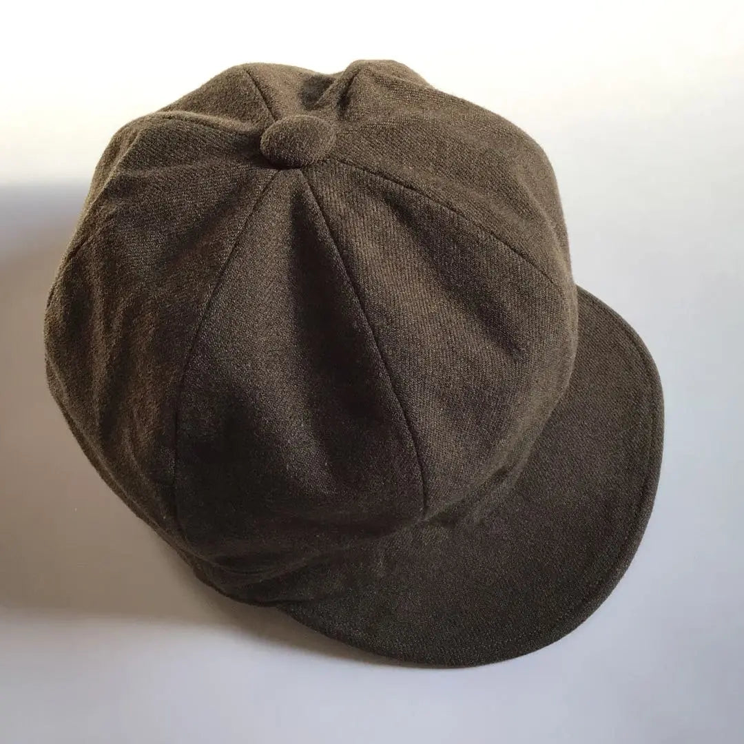 coeur cool casquette hat khaki brown | coeur クール キャスケット 帽子 カーキブラウン