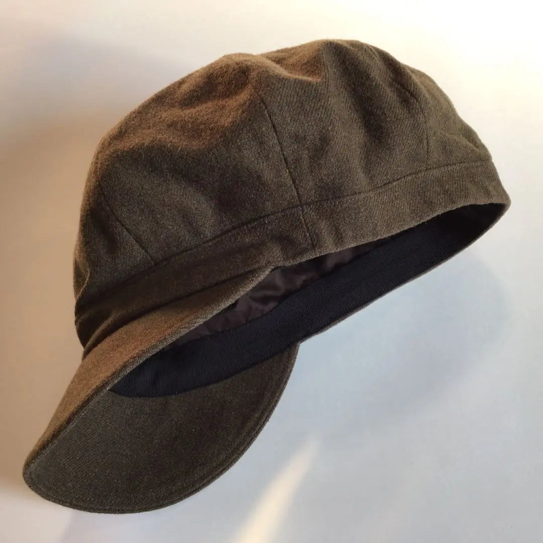 coeur cool casquette hat khaki brown | coeur クール キャスケット 帽子 カーキブラウン