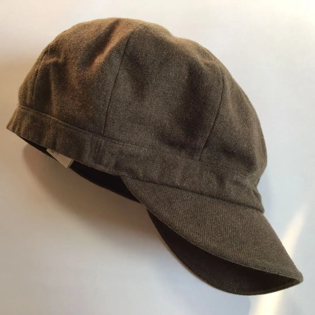 coeur cool casquette hat khaki brown | coeur クール キャスケット 帽子 カーキブラウン