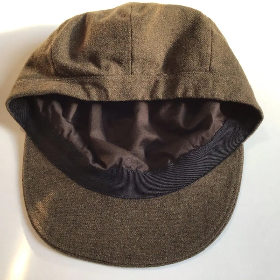 coeur cool casquette hat khaki brown | coeur クール キャスケット 帽子 カーキブラウン