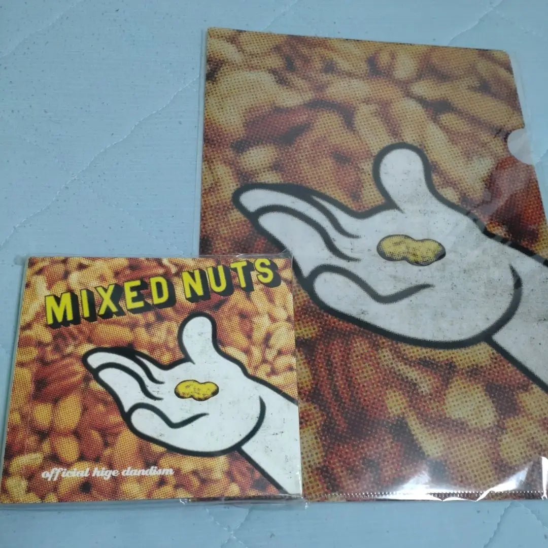 Official Hige Dandism/Mixed Nuts CD+BD with clear file