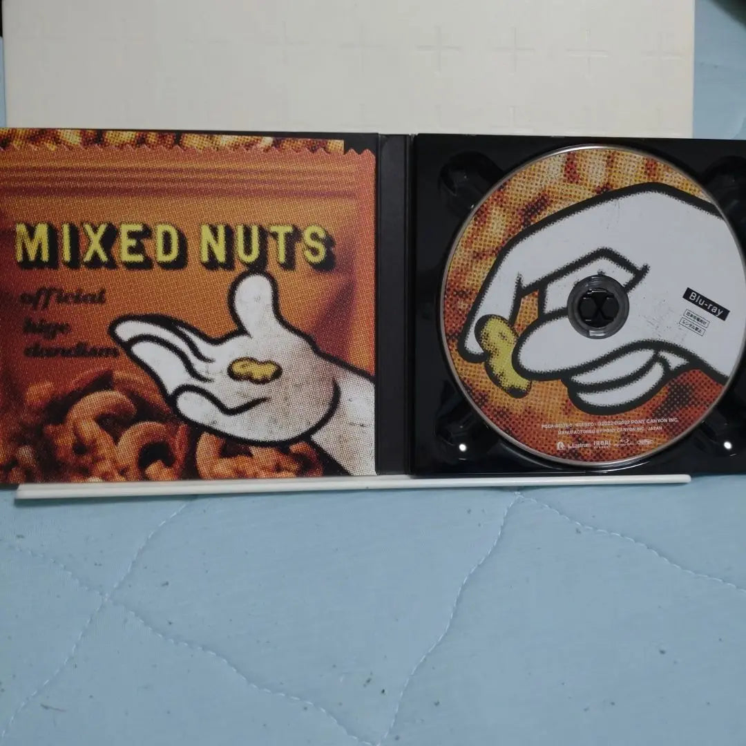 Official Hige Dandism/Mixed Nuts CD+BD with clear file