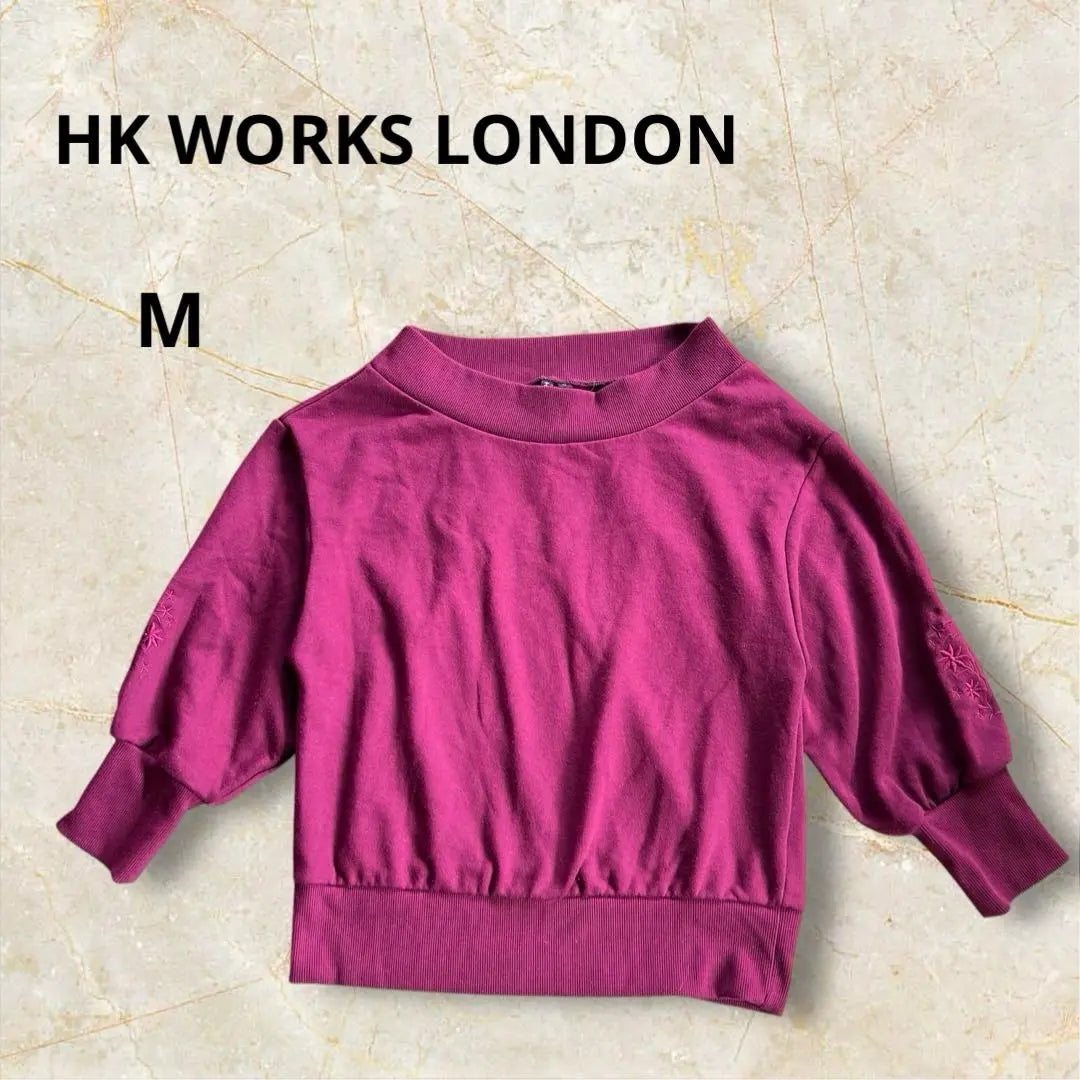 HK Works London Trainer M Women's Fleece Boat Neck